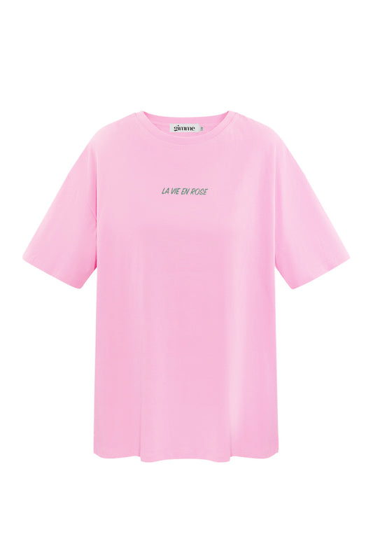 La vie en rose t-shirt