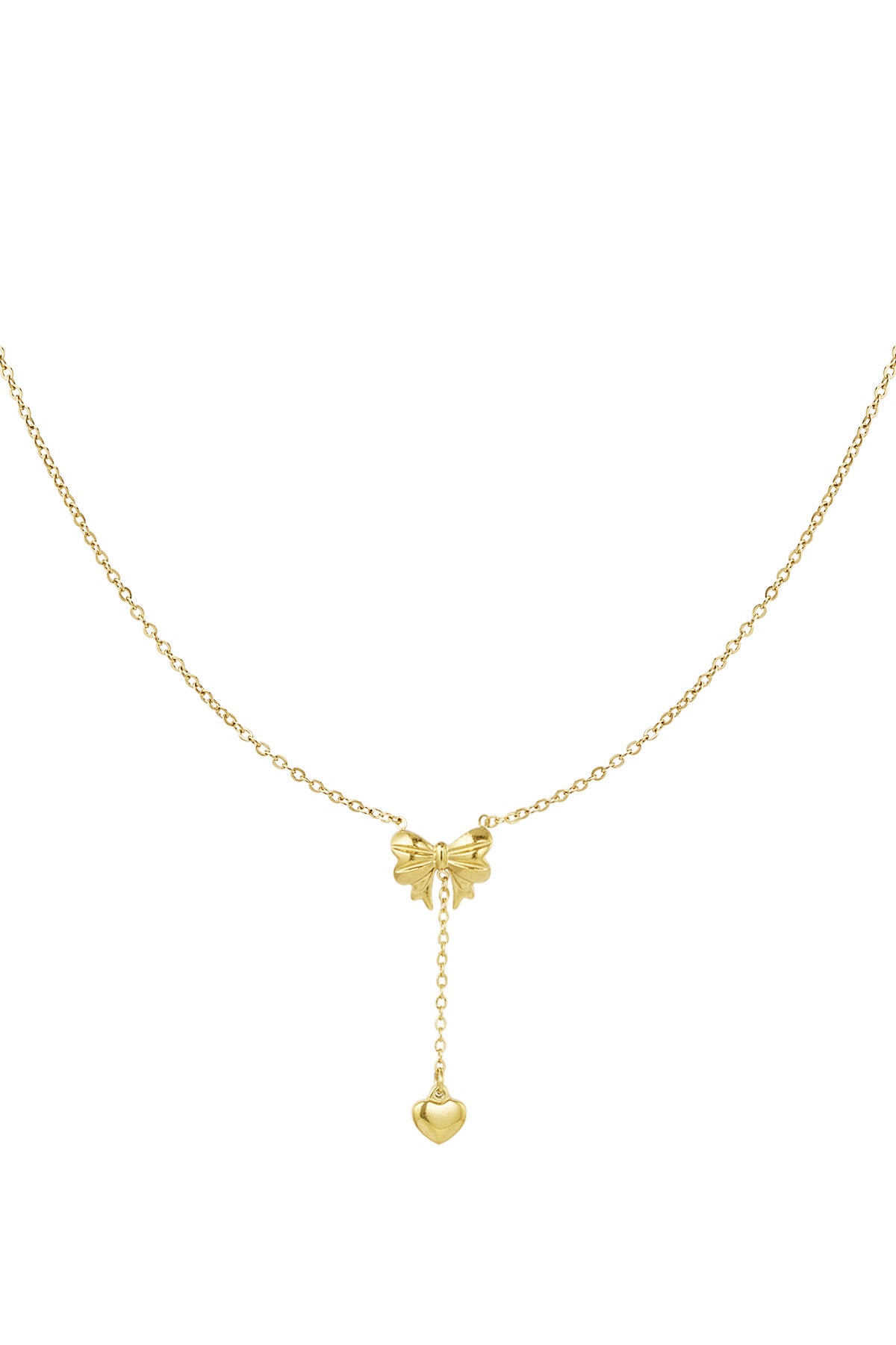 Ketting strik goud