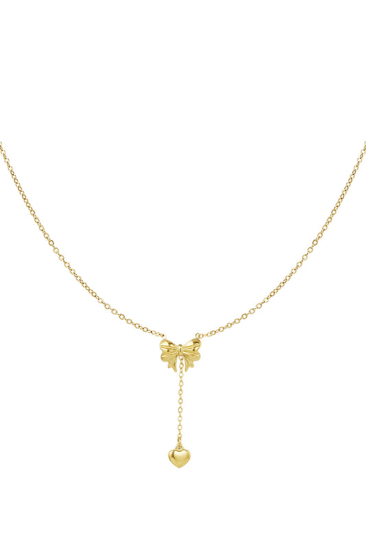 Ketting strik goud